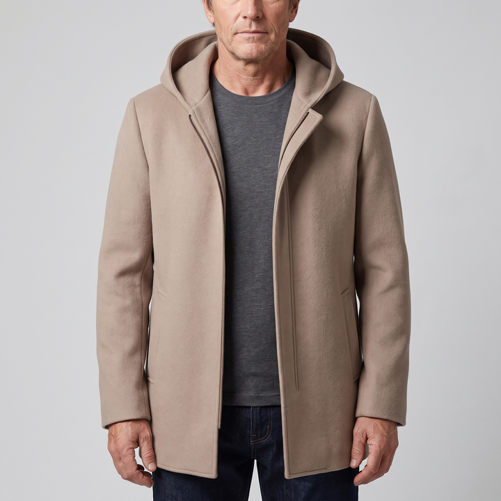Hooded Zip Coat