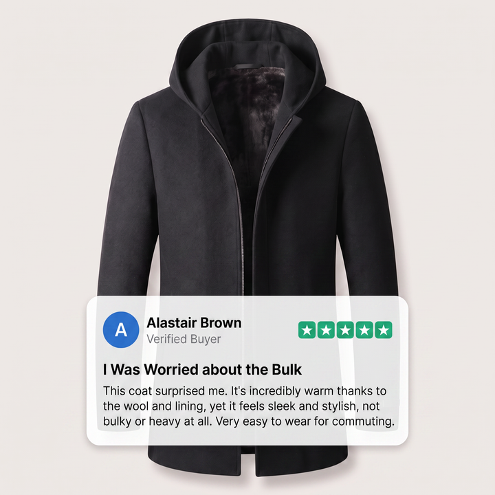 Hooded Zip Coat
