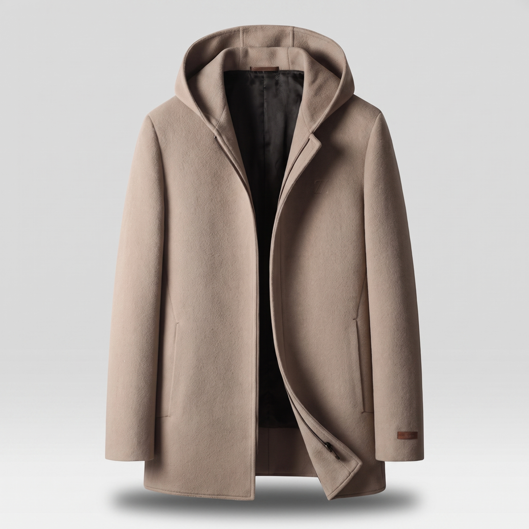 Hooded Zip Coat