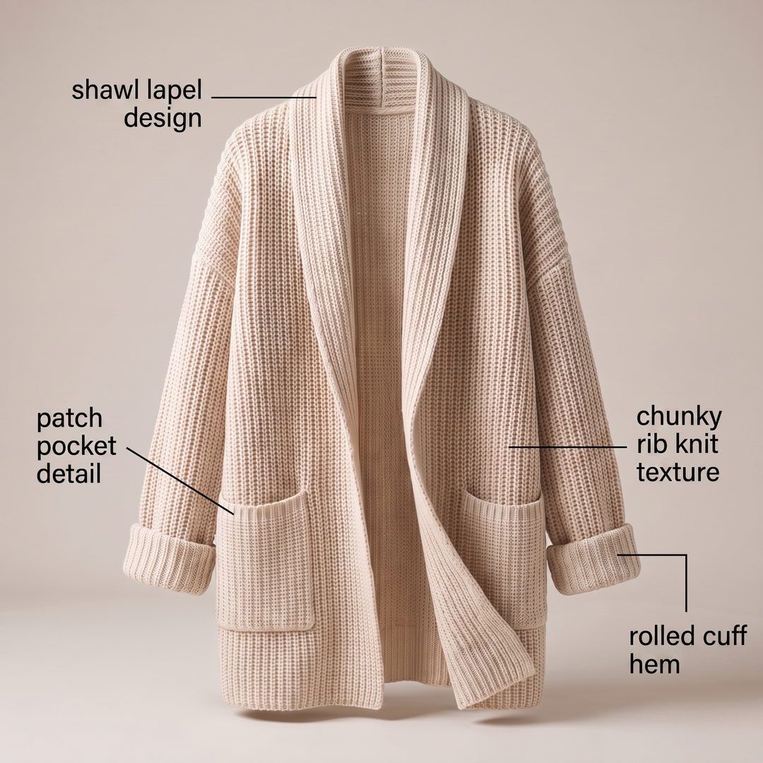 Thalira Knit Cardigan