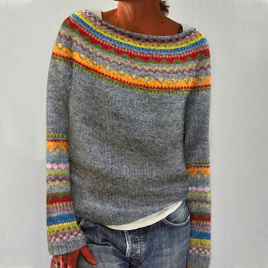 Celine | Multicolor Fair Isle Sweater