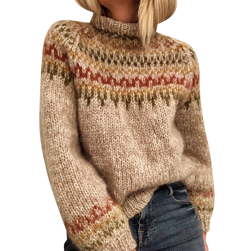 Brielle | Classic Nordic Knit Sweater