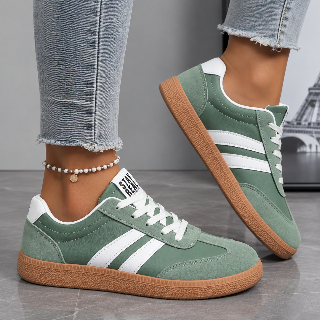 Elara | Striped Sneakers for Women
