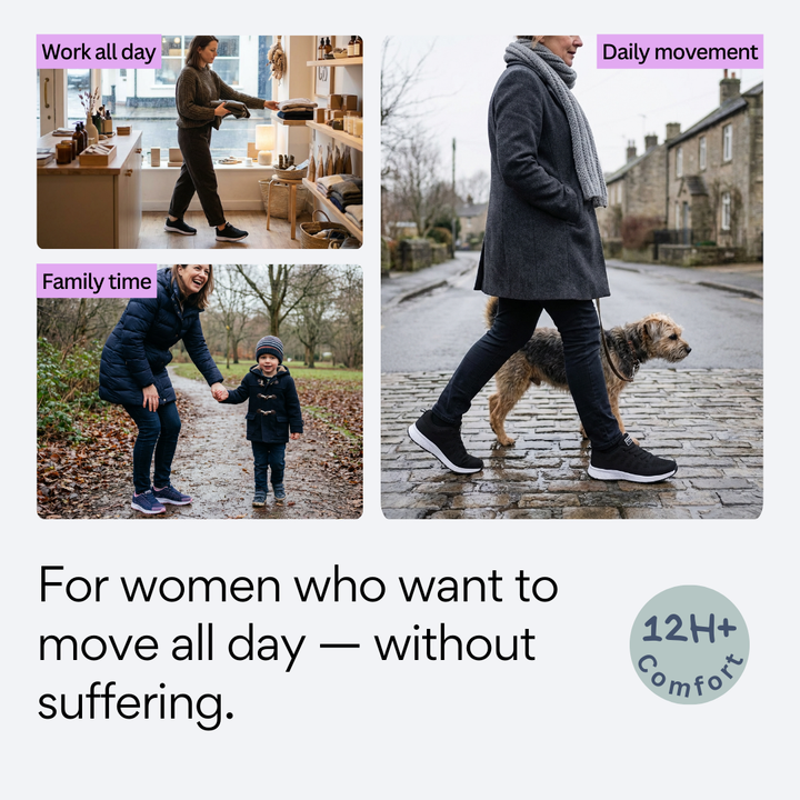 Laura | Cushioned Trainers for Women