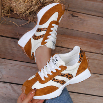 Beige Leopard Print