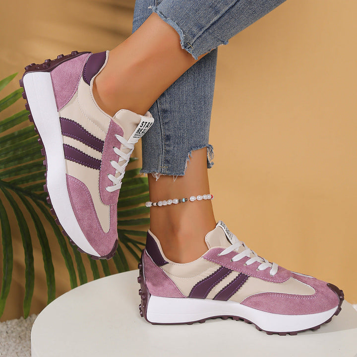 Ella | Leopard Print Sneakers for Women