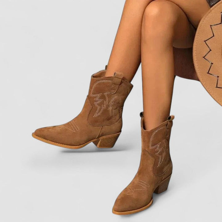 Lillian – Comfort Western Boots