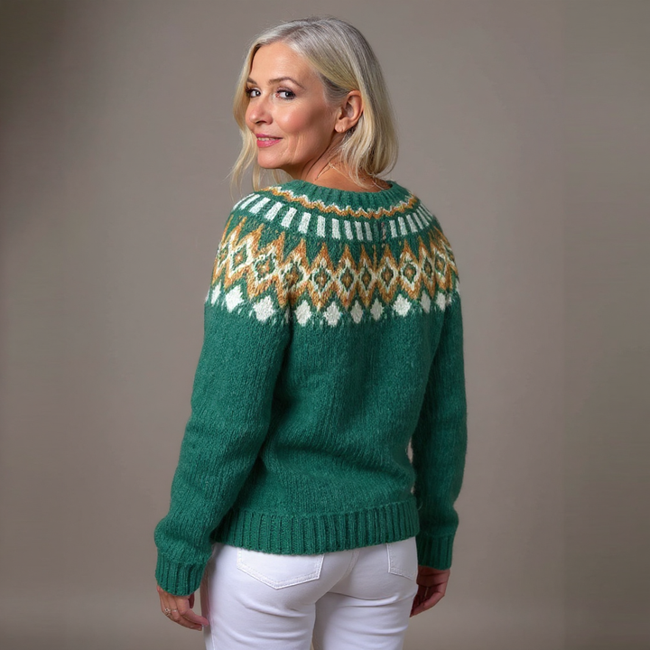Nina | Vintage Icelandic Cardigan