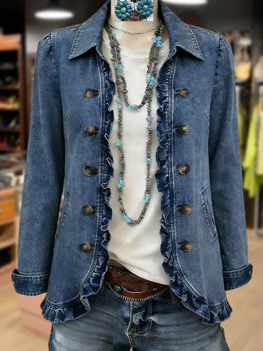 Ramona | Frill Trim Jacket